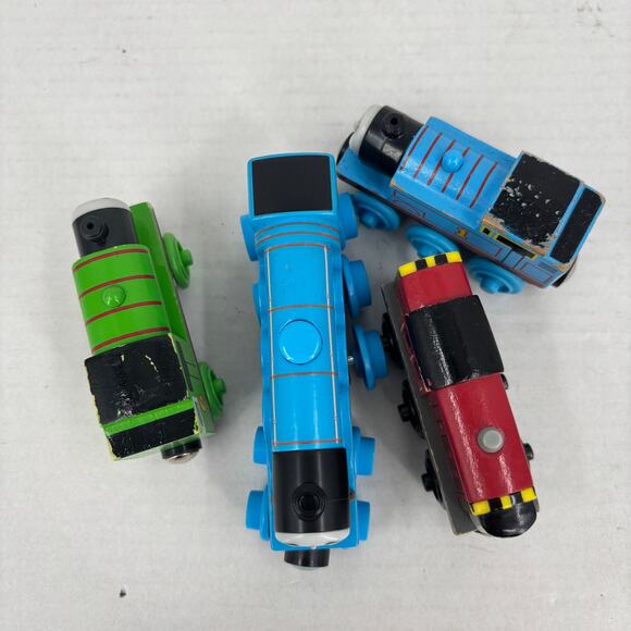 Thomas and Friends Trains Wooden Magnetic Lot 4 Salty Percy Gordon Replacements - Picture 5 of 8